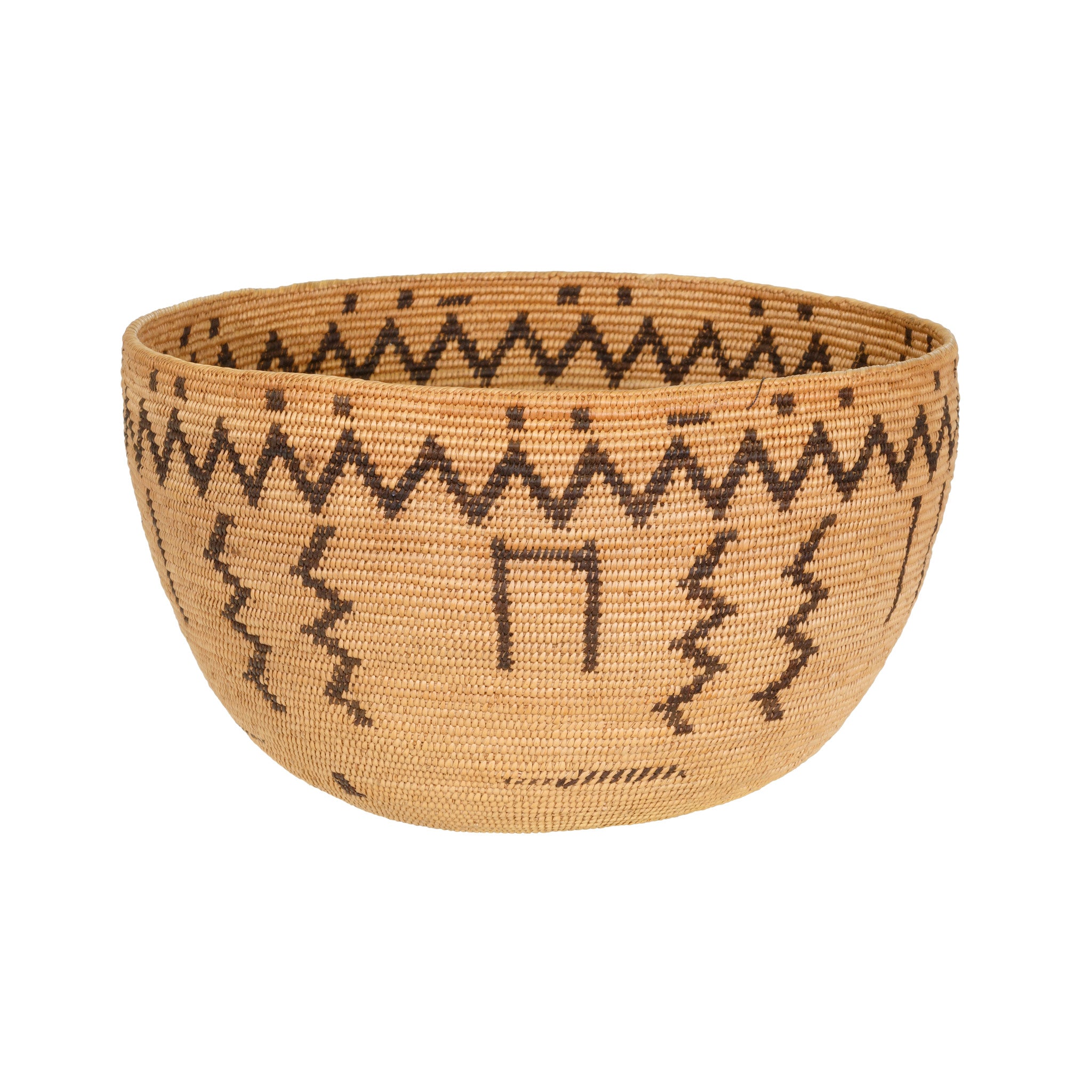 Miwok Woven Bowl