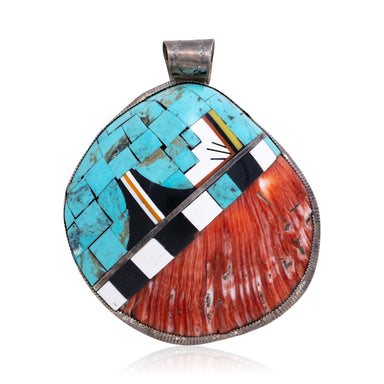 Santo Domingo Pendant, Jewelry, Necklace, Native