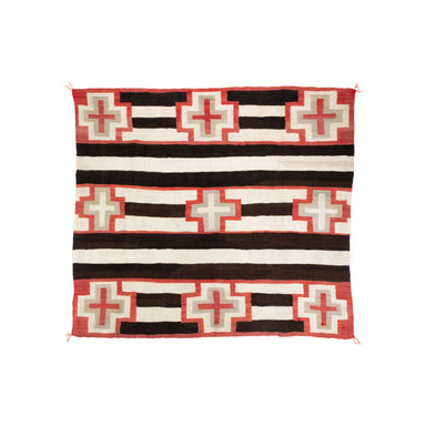 Navajo Transitional Chief’s Blanket, Native, Weaving, Blanket