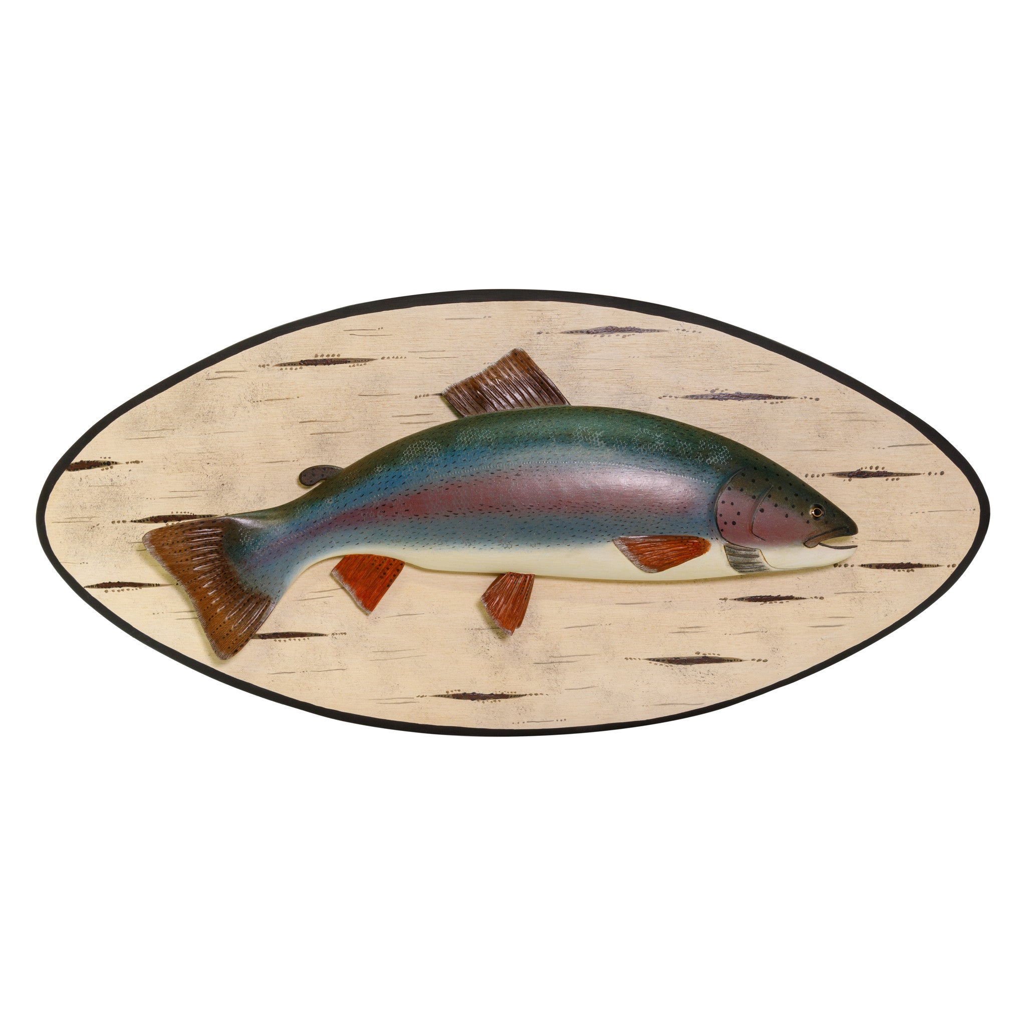 Rainbow Trout, Furnishings, Decor, Carving