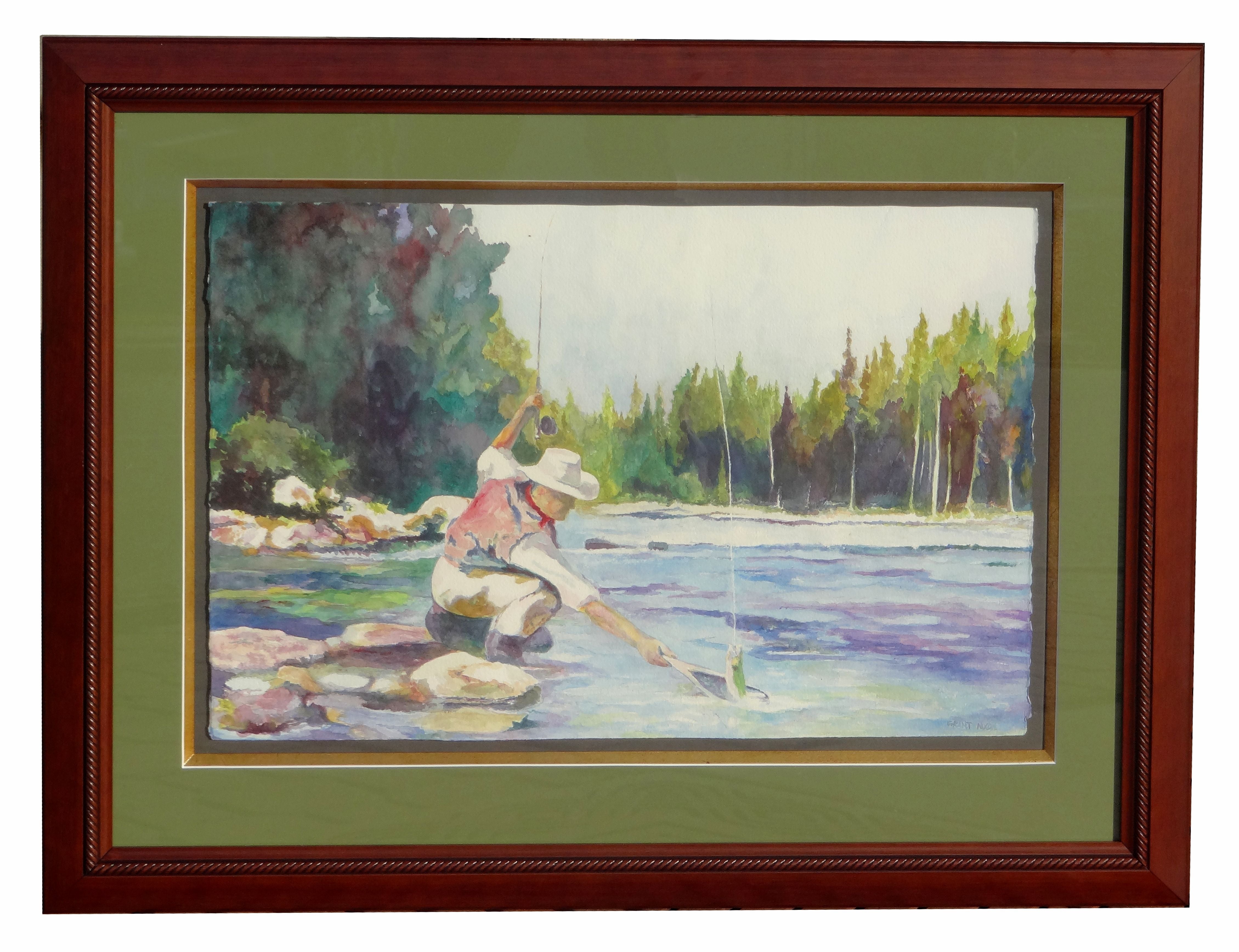 Fishing on the Moyie by Grant Nixon