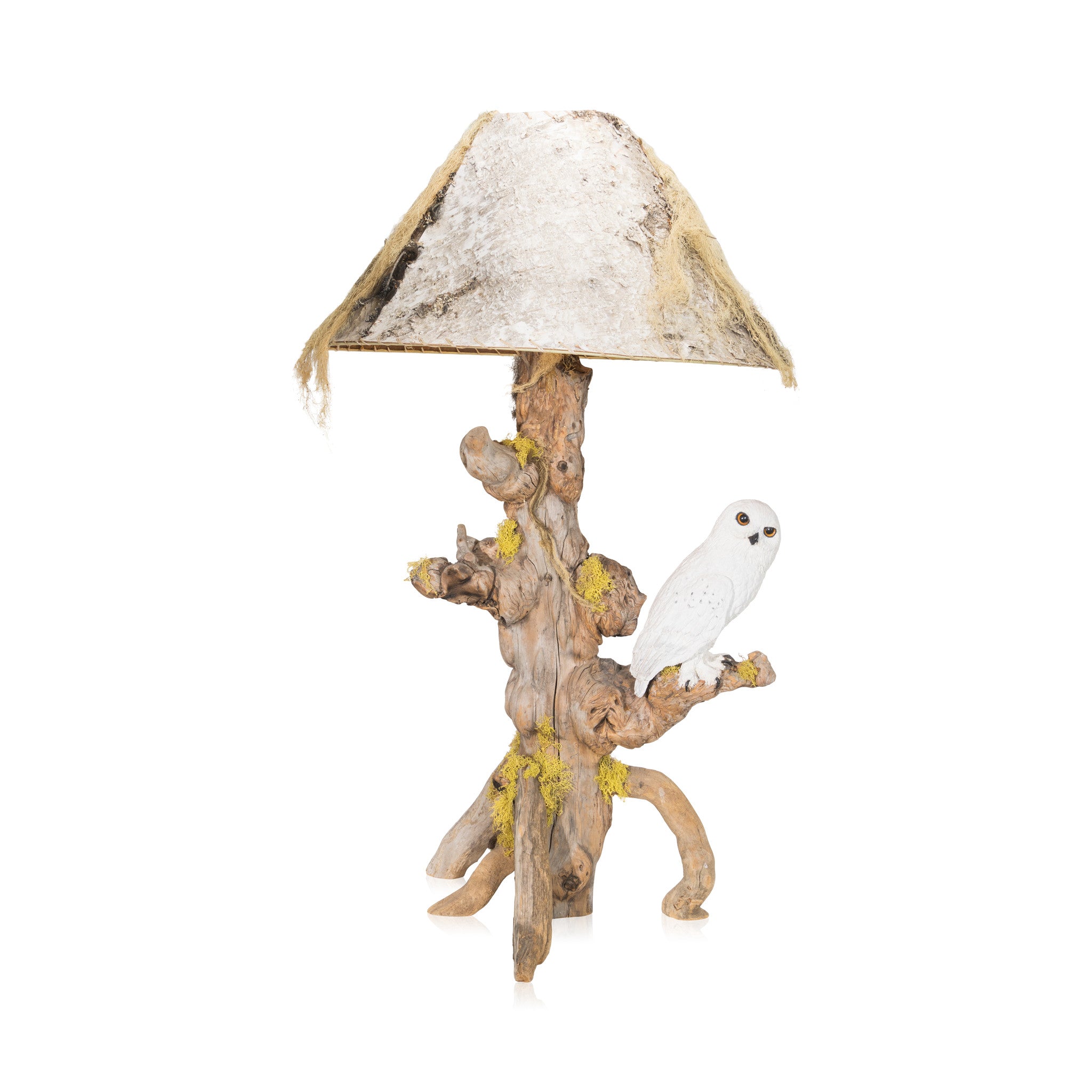 Snowy Owl Table Lamp, Furnishings, Lighting, Table Lamp