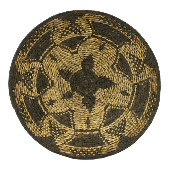 Yavapai Basket, Native, Basketry, Plate