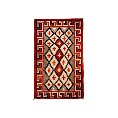 Navajo JB Moore Style Crystal, Native, Weaving, Floor Rug