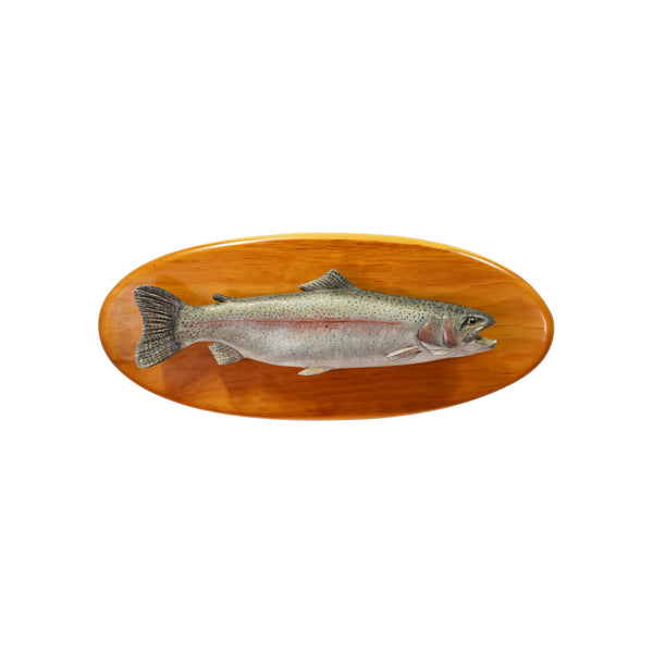 Carved Rainbow Trout, Furnishings, Decor, Carving