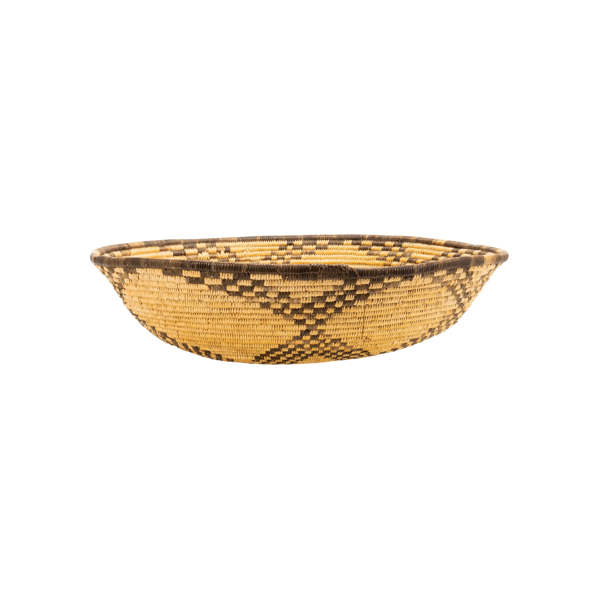 Apache Bowl with Man and Dog Design