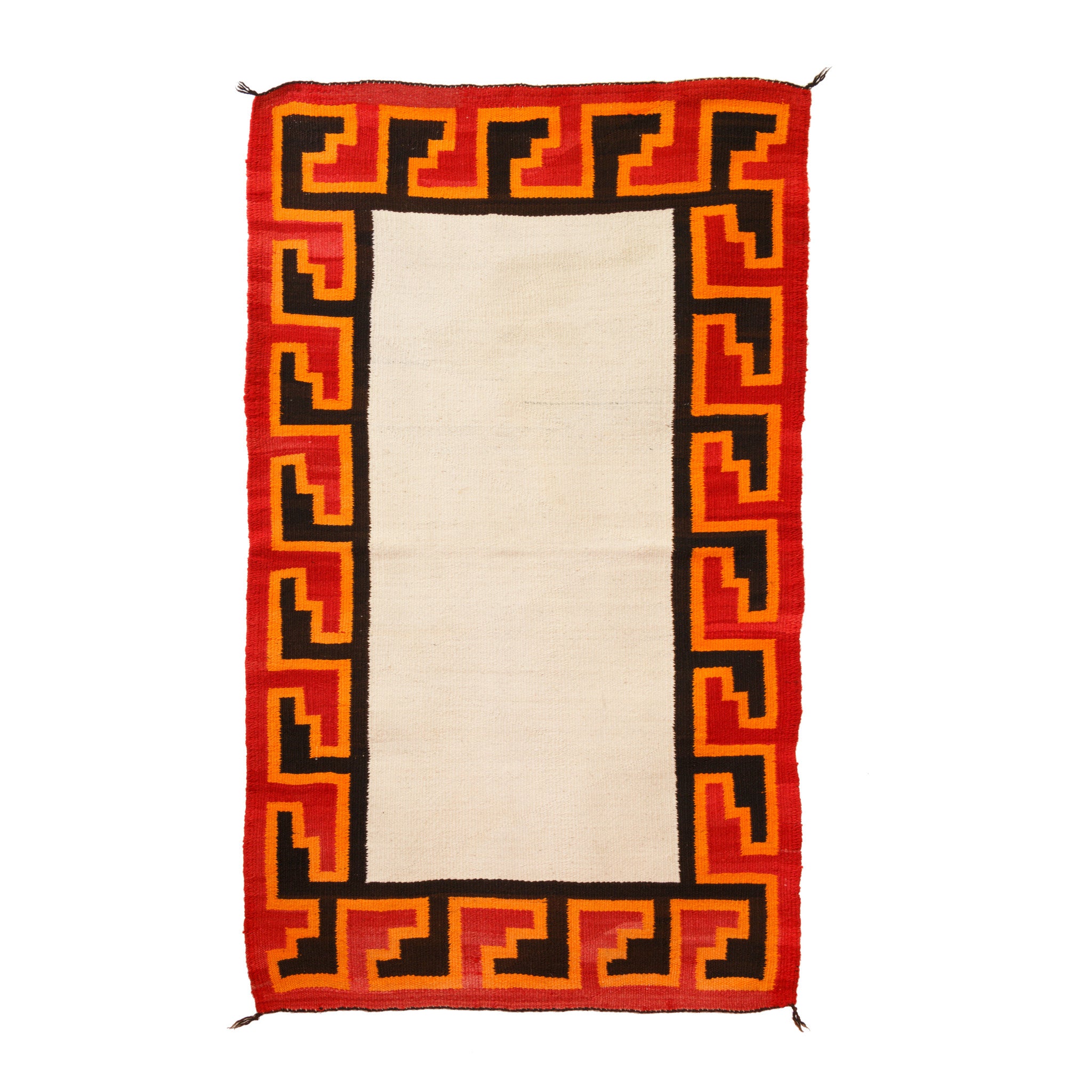 Navajo Teec Nos Pos Double Saddle, Native, Weaving, Double Saddle Blanket