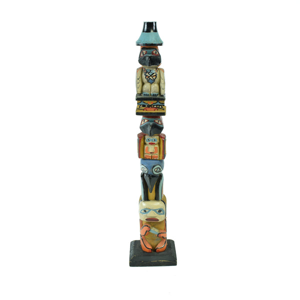 Nuu-chah-nulth Chief Shakes Totem, Native, Carving, Totem Pole