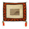 Teec Nos Pos Single Saddle, Native, Weaving, Single Saddle Blanket
