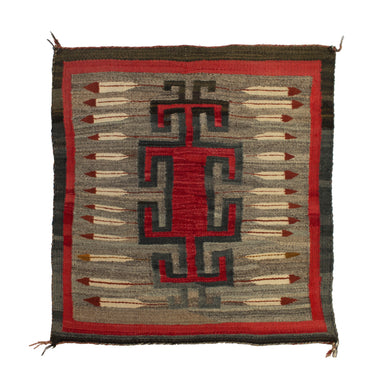 Navajo Klagetoh Single Saddle, Native, Weaving, Single Saddle Blanket