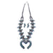 Needlepoint Necklace, Jewelry, Squash Blossom, Native
