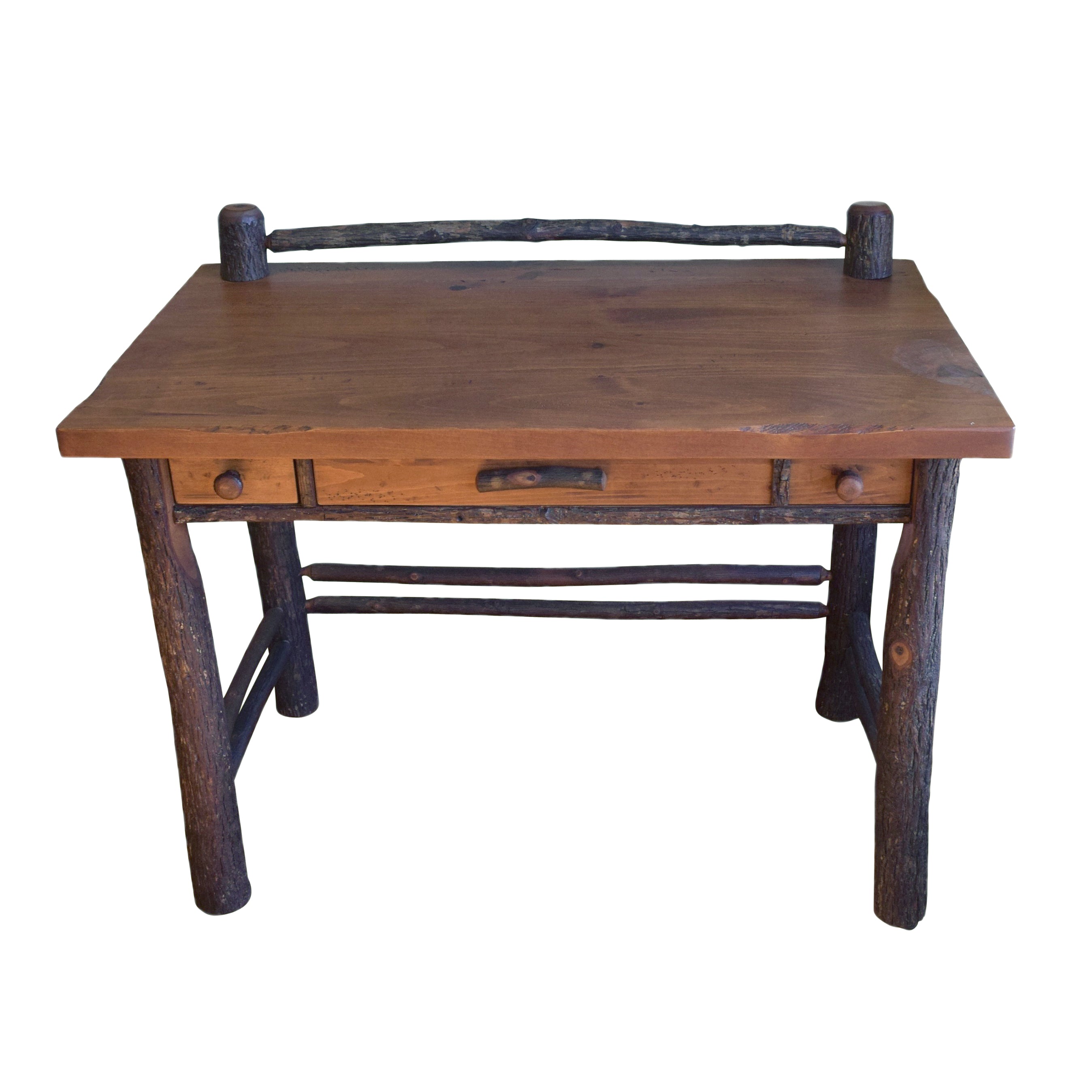 Old Hickory Writing Desk, Furnishings, Furniture, Desk