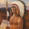 Indian Chief with Horse by Charles Damrow