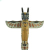 Northwest Coast Winged Cedar Totem, Native, Carving, Totem Pole