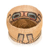 Hand-Painted Haida Basket