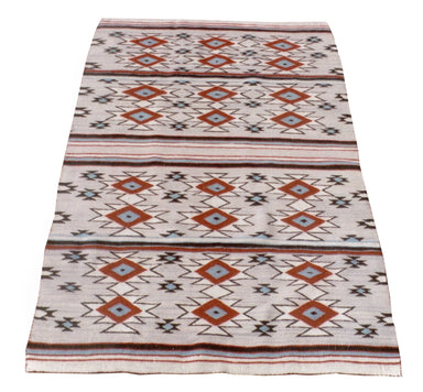 Navajo Crystal Wearing Blanket, Native, Weaving, Blanket