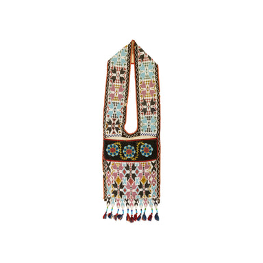 Potawatomi Bandolier, Native, Beadwork, Bandolier Bag