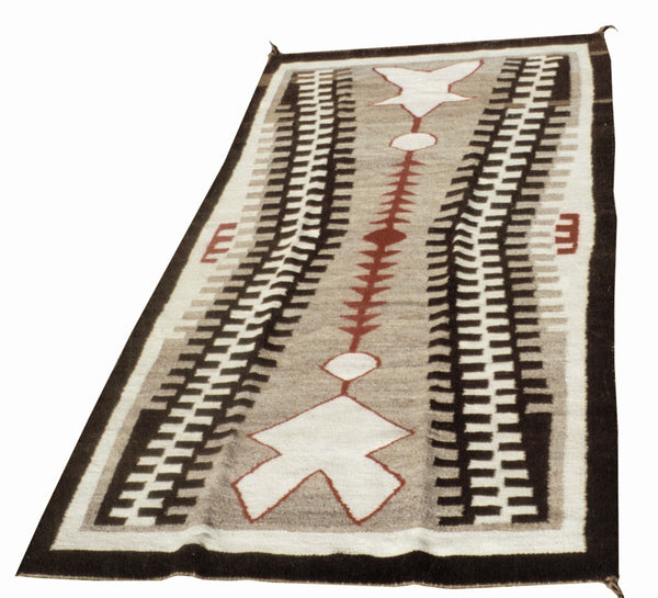 Navajo Ganado, Native, Weaving, Floor Rug