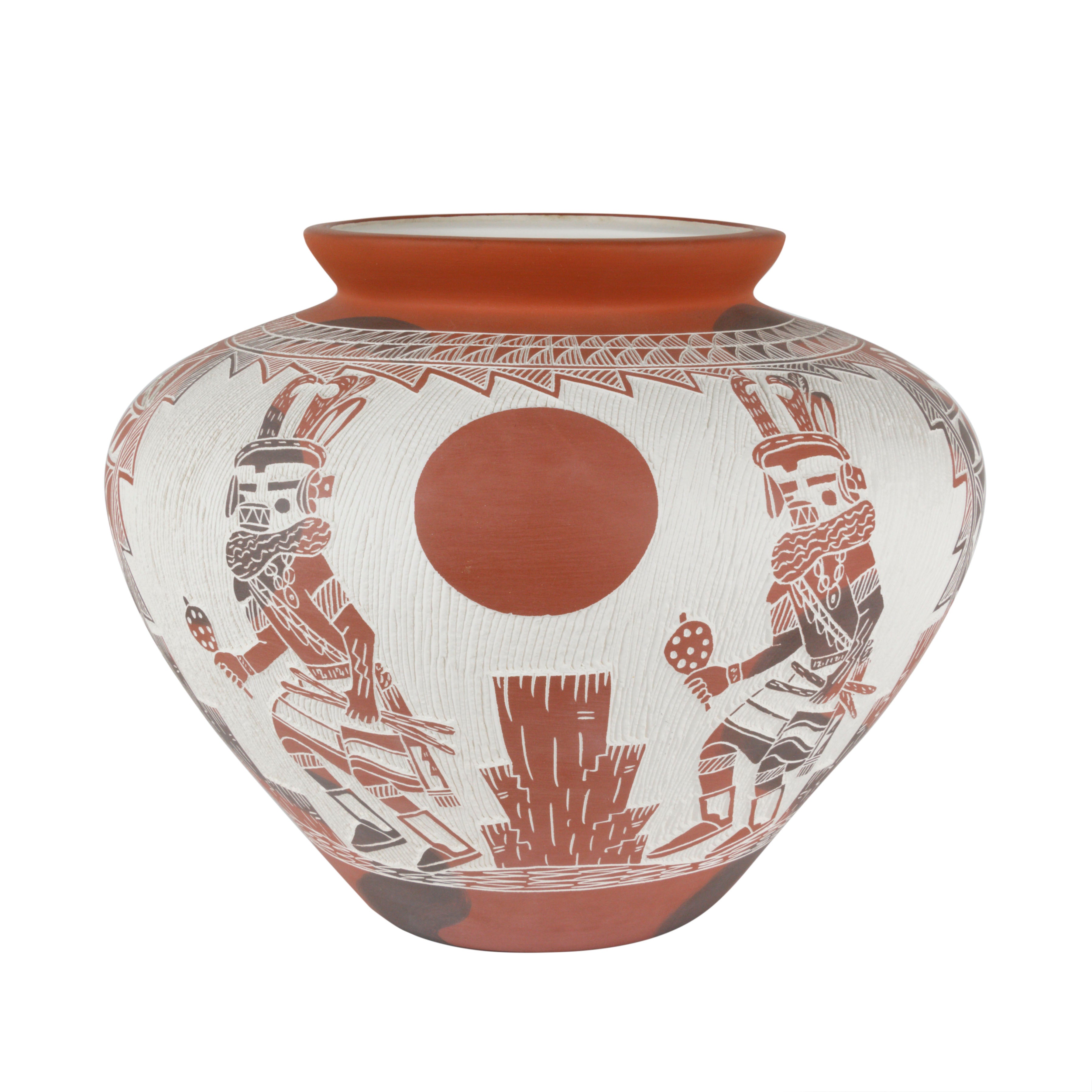 Acoma Pot, Native, Pottery, Historic