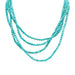 Santo Domingo Turquoise Beaded Necklace, Jewelry, Necklace, Native