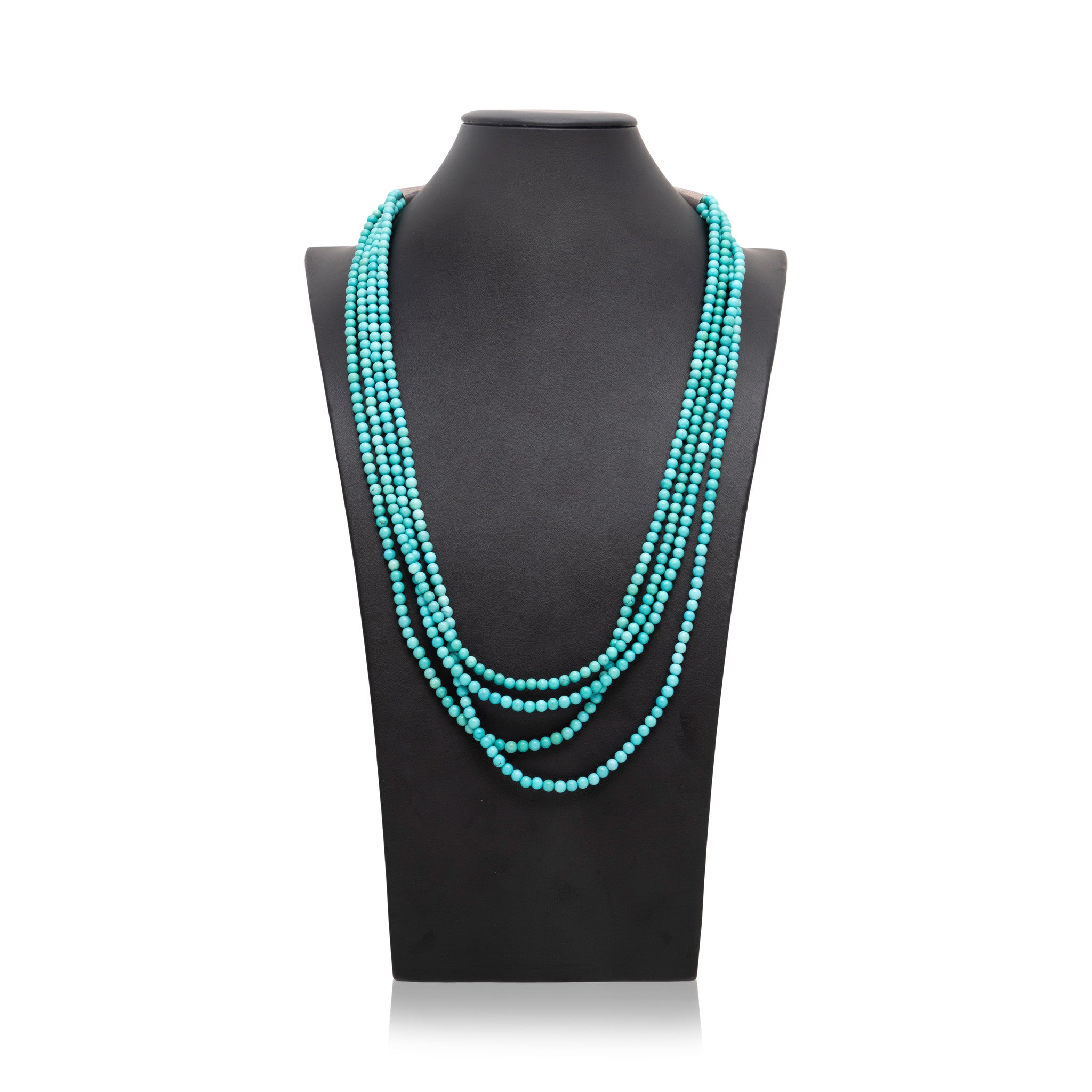 Santo Domingo Turquoise Beaded Necklace