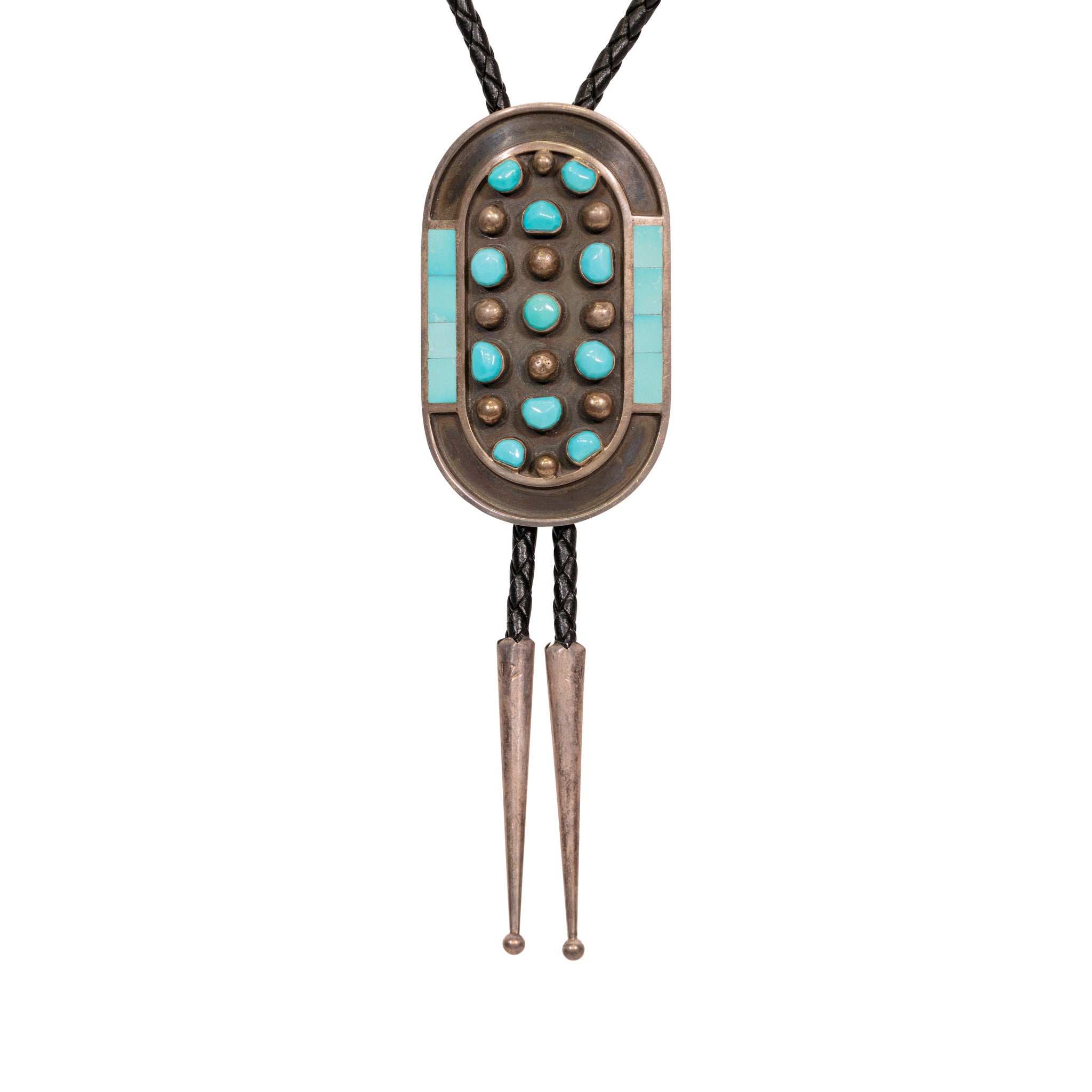 Turquoise Bolo and Buckle Set