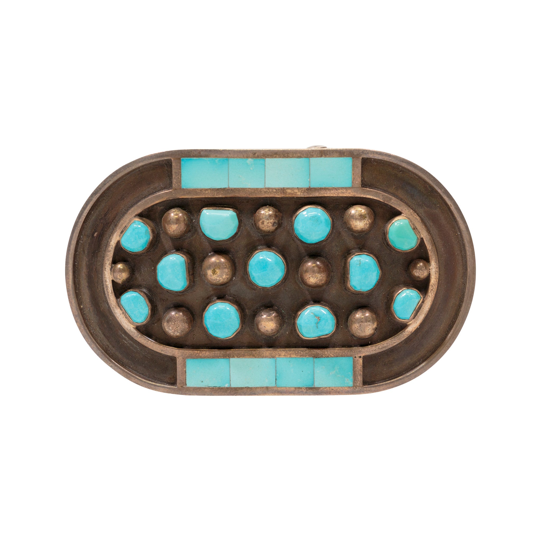 Turquoise Bolo and Buckle Set