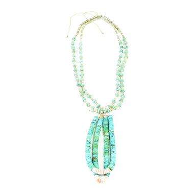 Navajo Turquoise Jacla, Jewelry, Necklace, Native
