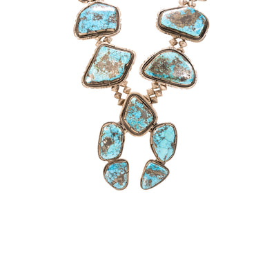 Navajo Turquoise Squash, Jewelry, Squash Blossom, Native