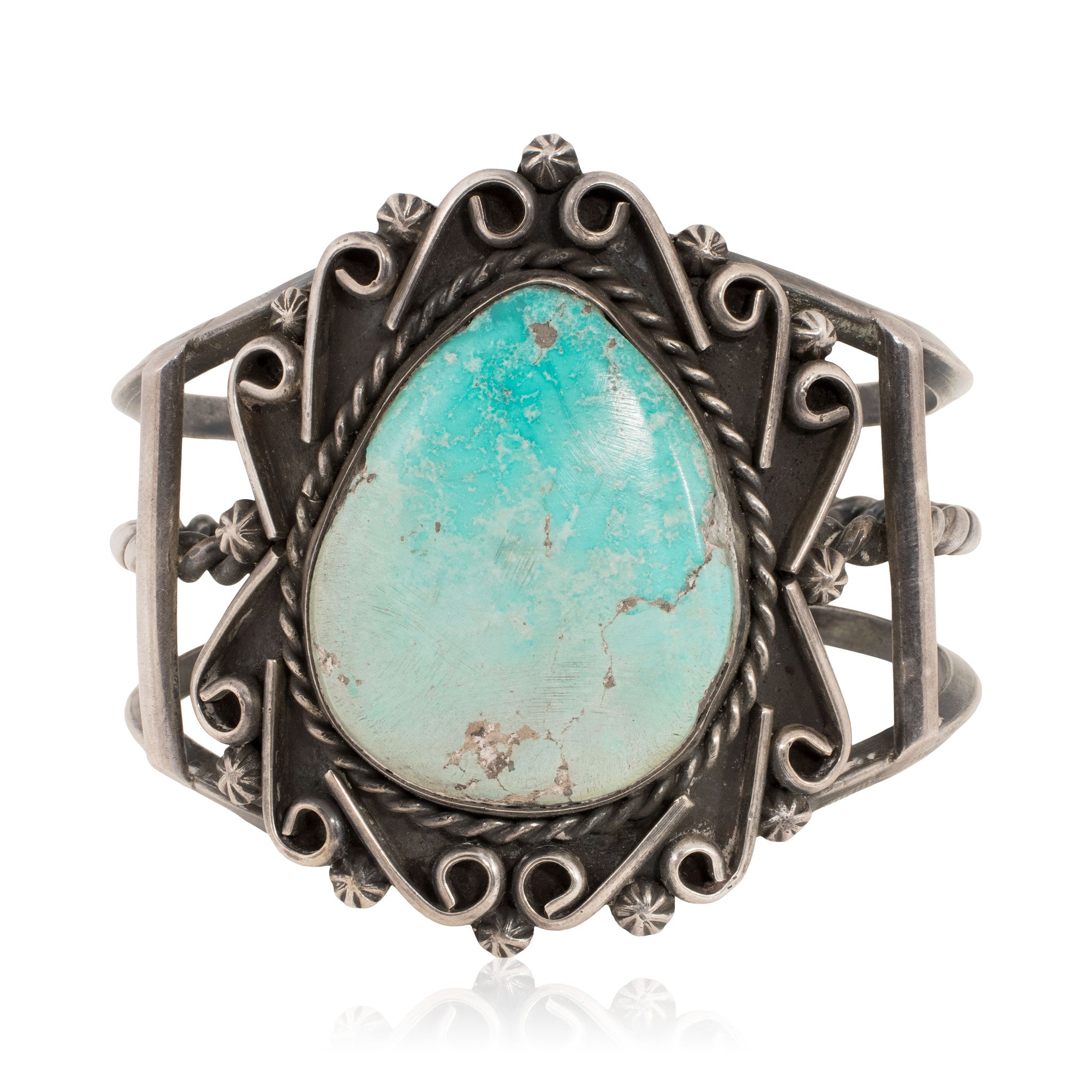 Kings Manassa Turquoise Bracelet, Jewelry, Bracelet, Native