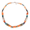 Navajo Spiny Oyster Necklace by Tommy Singer, Jewelry, Necklace, Native