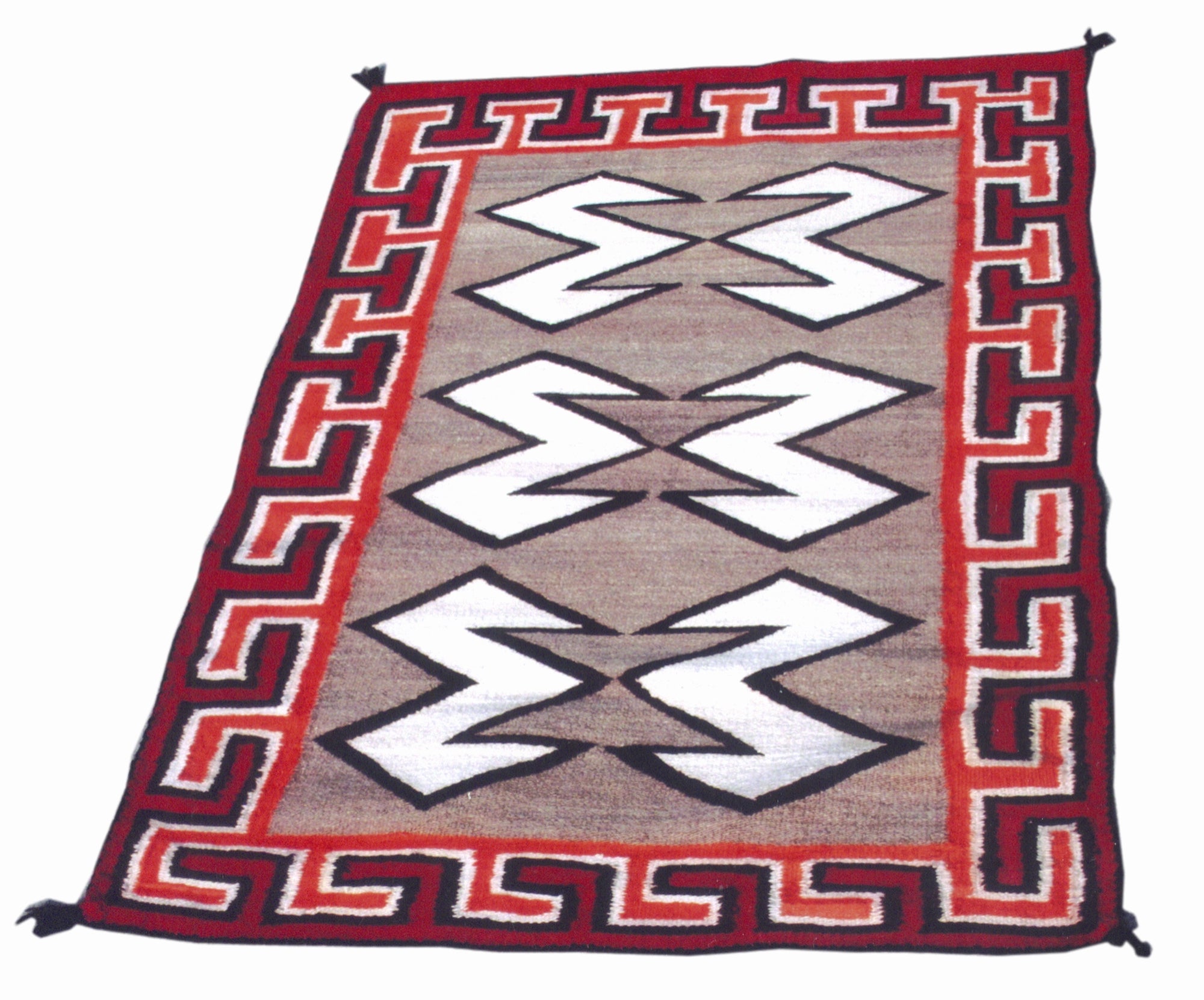 Navajo Teec Nos Pos Double Sunday Saddle, Native, Weaving, Double Saddle Blanket