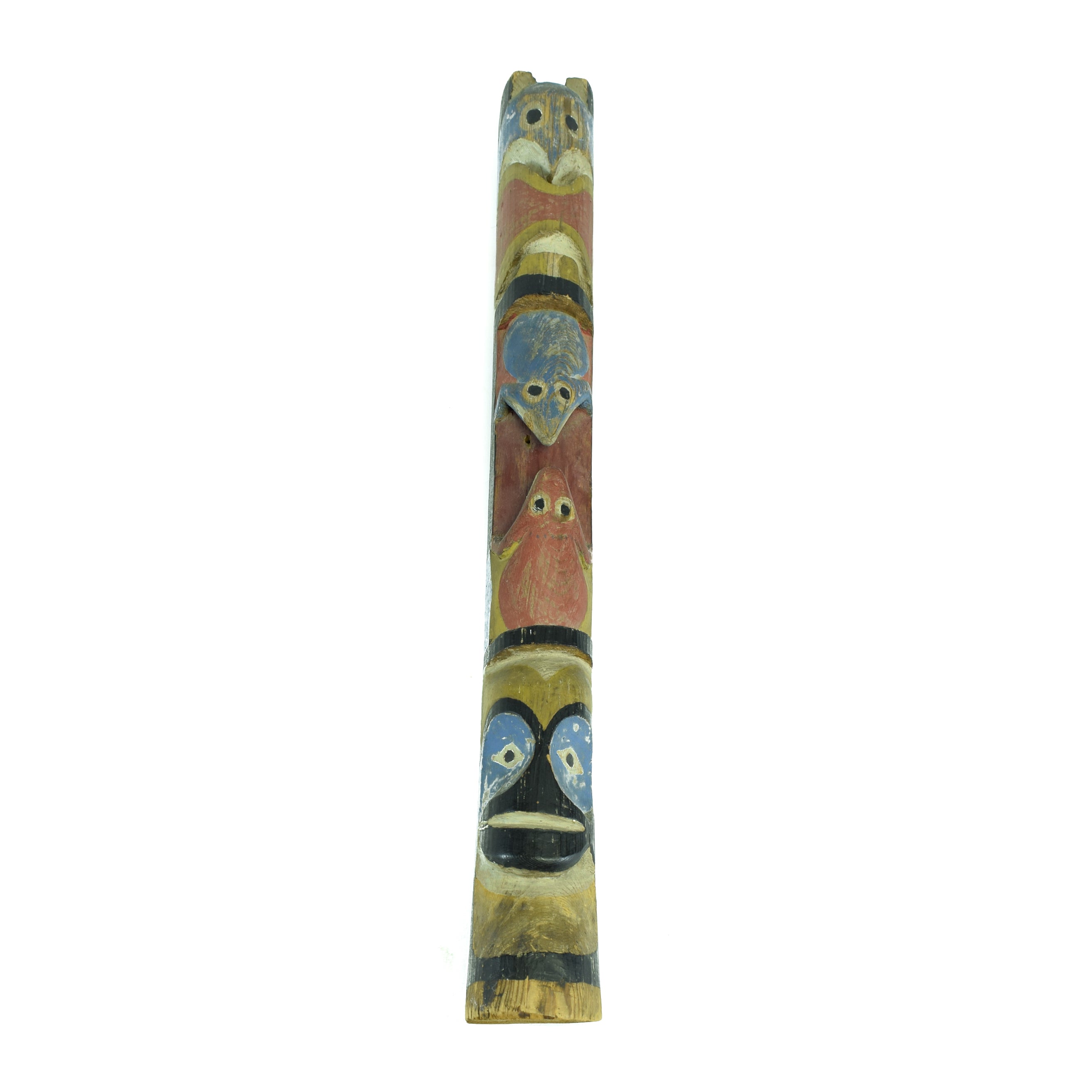 Pair of  Nuu-chah-nulth Model Totems