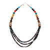 Navajo Onyx Necklace by Tommy Singer, Jewelry, Necklace, Native
