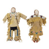 Matched Pair of Sioux Dolls, Native, Doll, Other