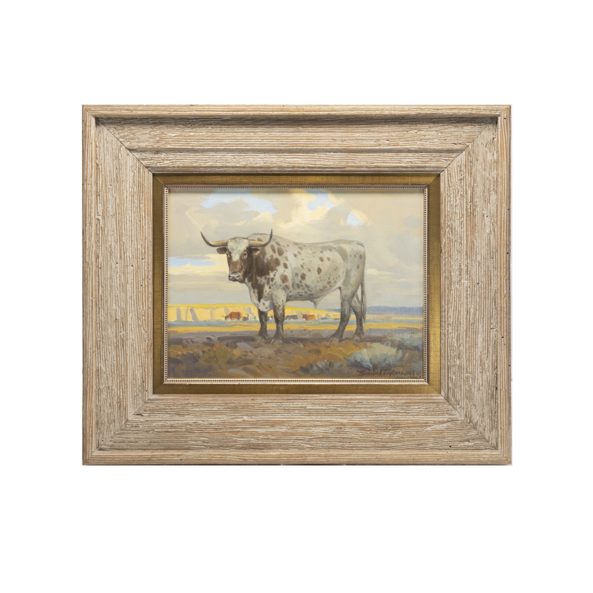 "The Longhorn Bull" by Nicholas S. Firfires