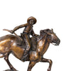 "1861 Mail - Pony Express" Bronze by Robert Scriver
