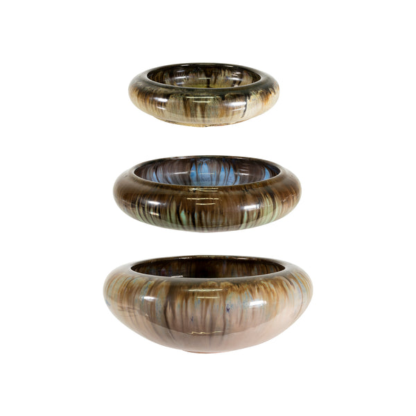 Set of 3 Fulper Pottery Bowls, Furnishings, Decor, Other