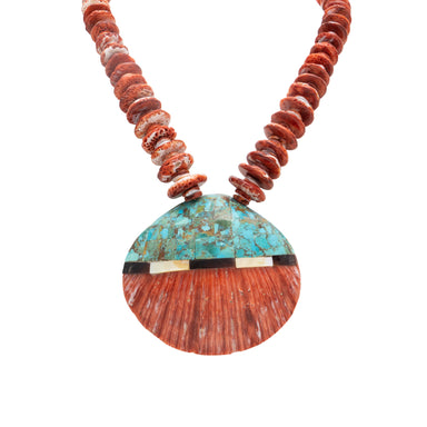 Santo Domingo Shell Necklace, Jewelry, Necklace, Native