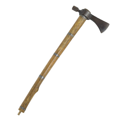 Pewter Inlaid Pipe Tomahawk, Native, Pipe, Tomahawk