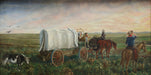 Wagon Train by John Laurie Wallace, Fine Art, Painting, Western