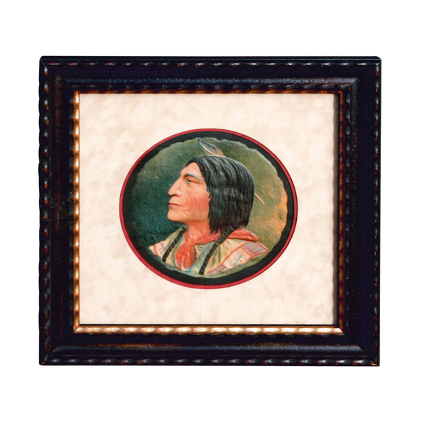 Framed Embossed Native American, Fine Art, Other, Other