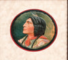Framed Embossed Native American