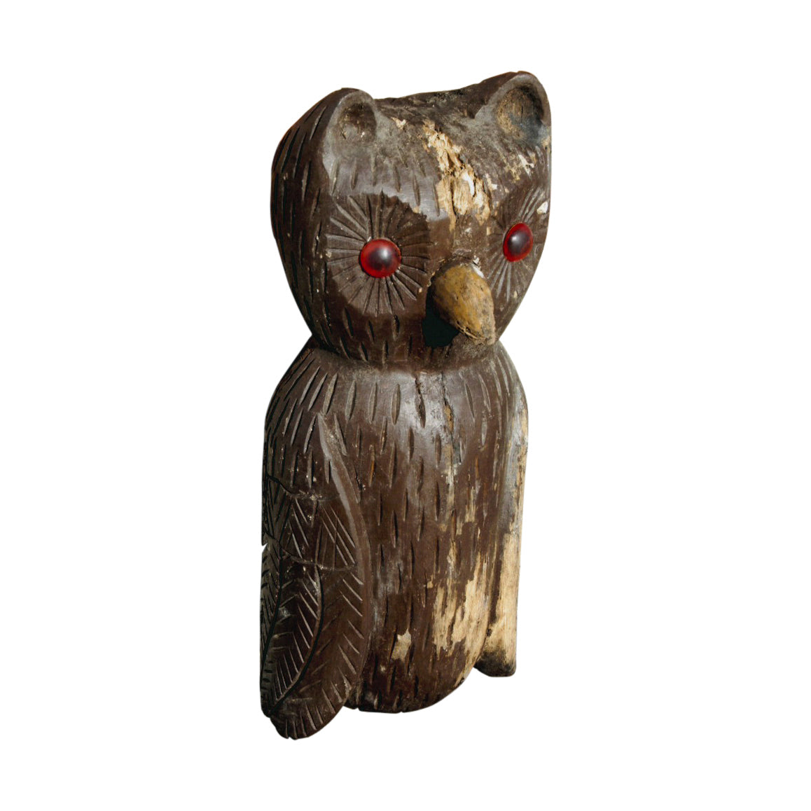 Owl Decoy, Furnishings, Decor, Carving