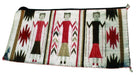 Navajo Three-figure Yei, Native, Weaving, 