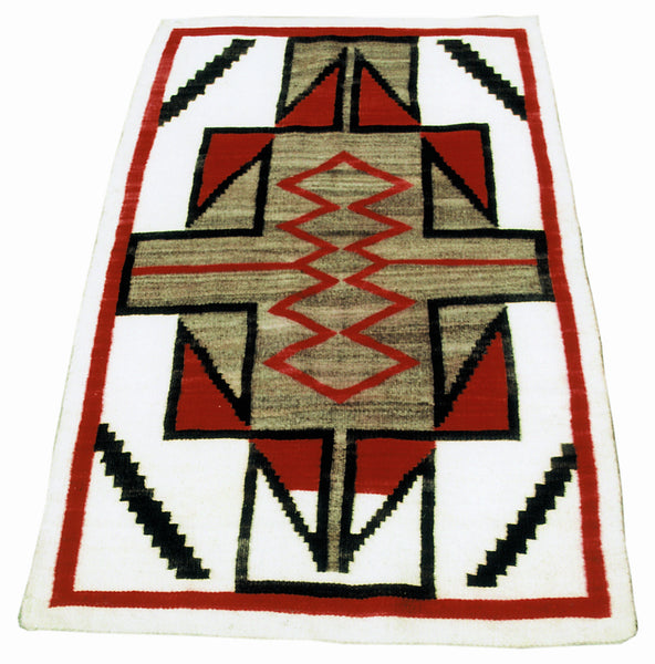 JB Moore Navajo Crystal, Native, Weaving, Floor Rug