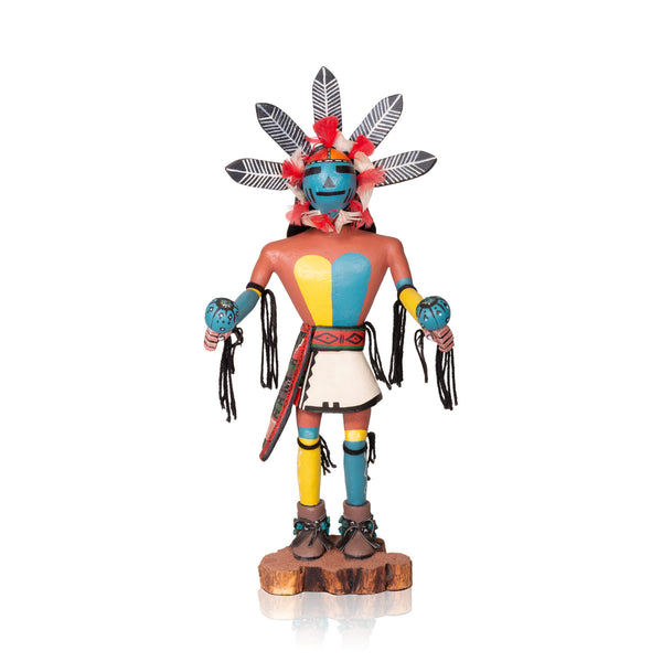 Yaqui Kachina Doll, Native, Carving, Kachina