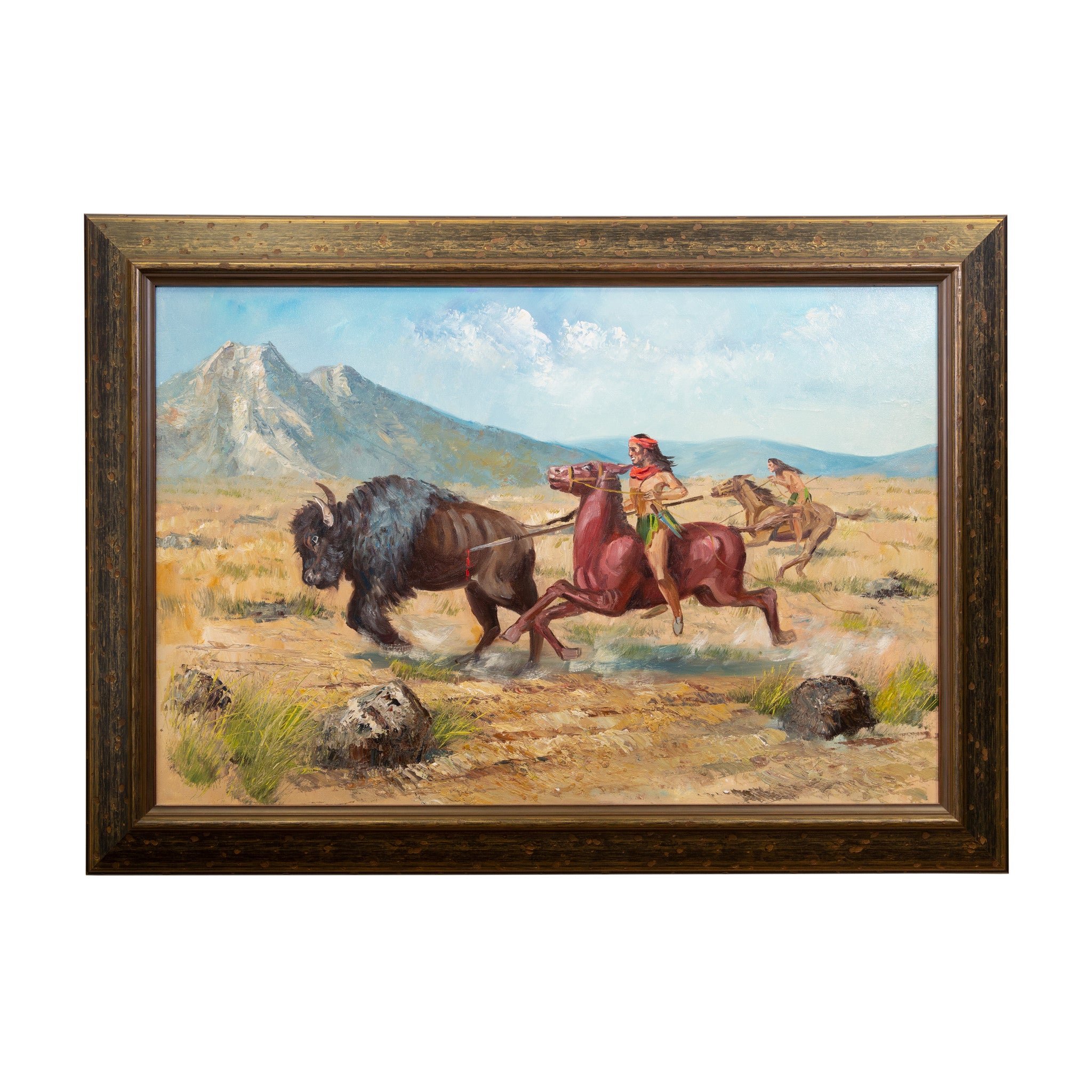 Buffalo Hunt by Lambert