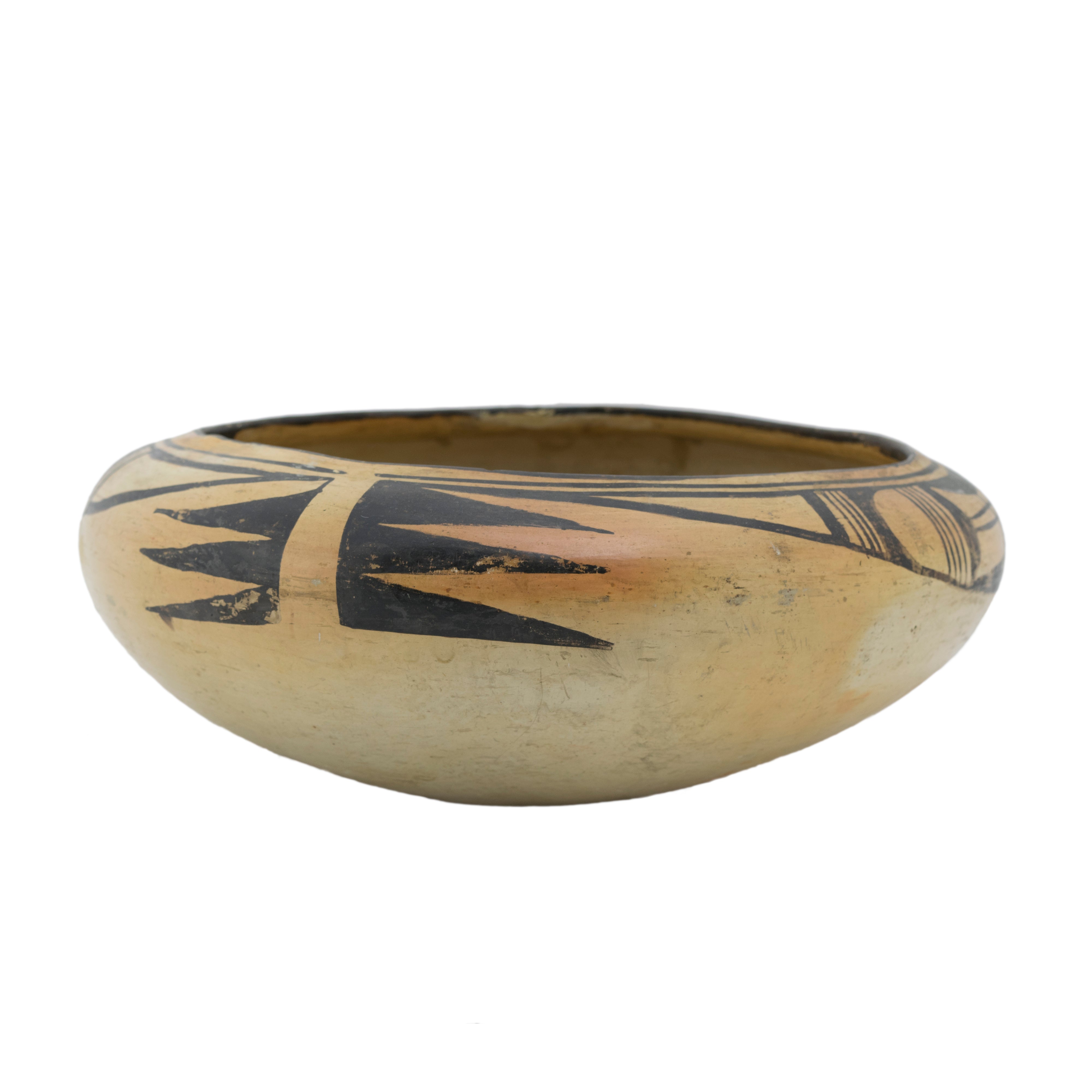 Hopi Bowl, Native, Pottery, Historic