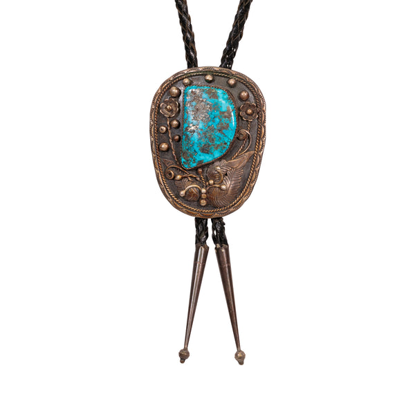 Navajo Turquoise Bolo